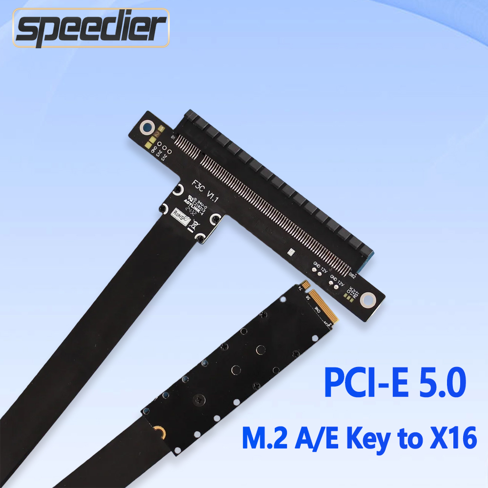Pcie 5.0 Gpu Riser Cable - Kabel Ekstensi Kartu Grafis PCIe 5.0