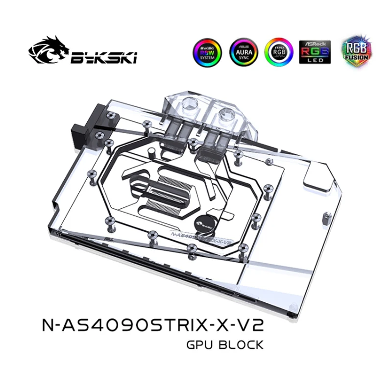 Blok GPU Bykski untuk Kartu Gr - Rtx 4090 Water Block ulasan dan harga