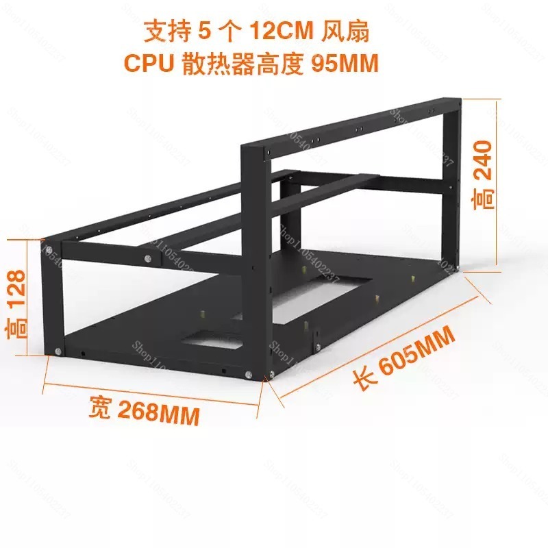 Rangka Rig Penambangan GPU den - Gpu Mining Rig Frame 8 Gpu ulasan dan harga