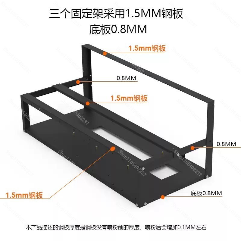 Rangka Rig Penambangan GPU den - Gpu Mining Rig Frame 8 Gpu ulasan dan harga