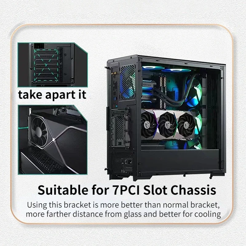 Braket Pemasangan GPU Vertikal - Pcie 5.0 Gpu Riser Cable ulasan dan harga
